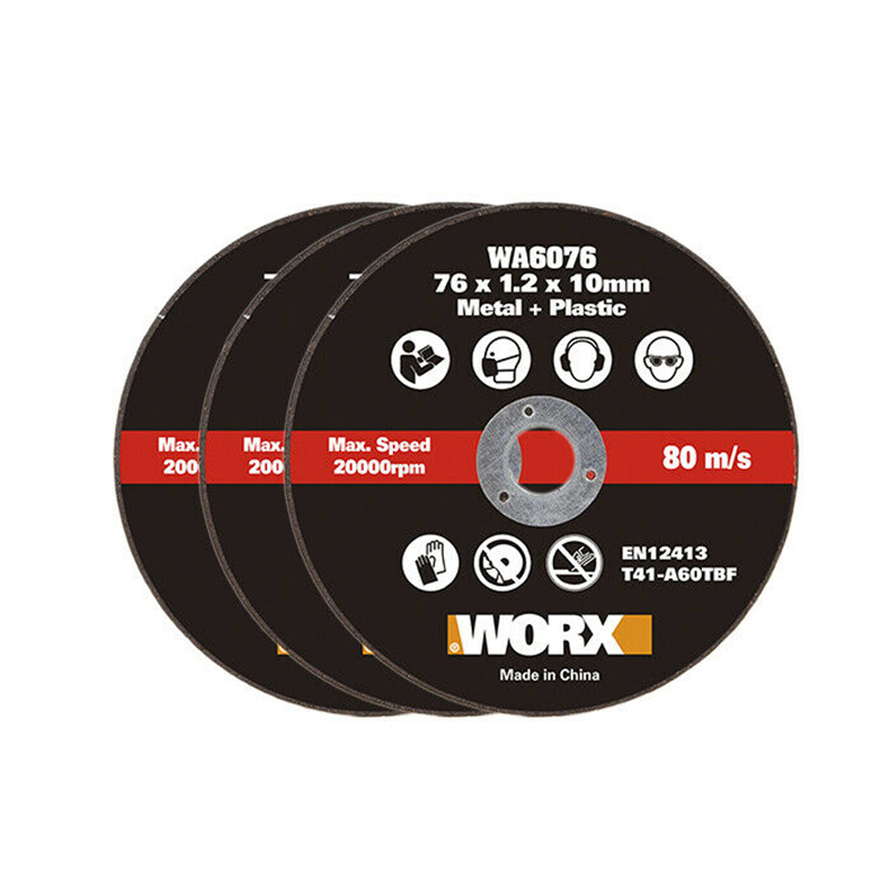 Отрезной диск по металлу WORX WA6076.3 (3 шт.)
