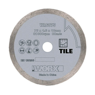 Пильный диск алмазный WORX WA6075